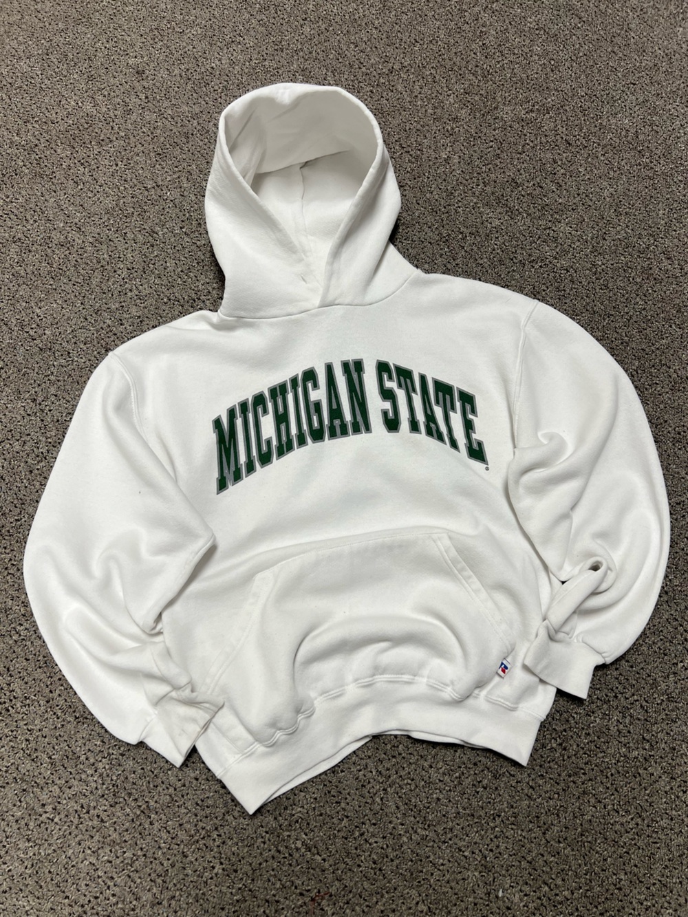 Vtg Michigan State Russell Athletic Hoodie